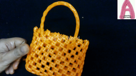How To Make Mini Plastic Wire Bag