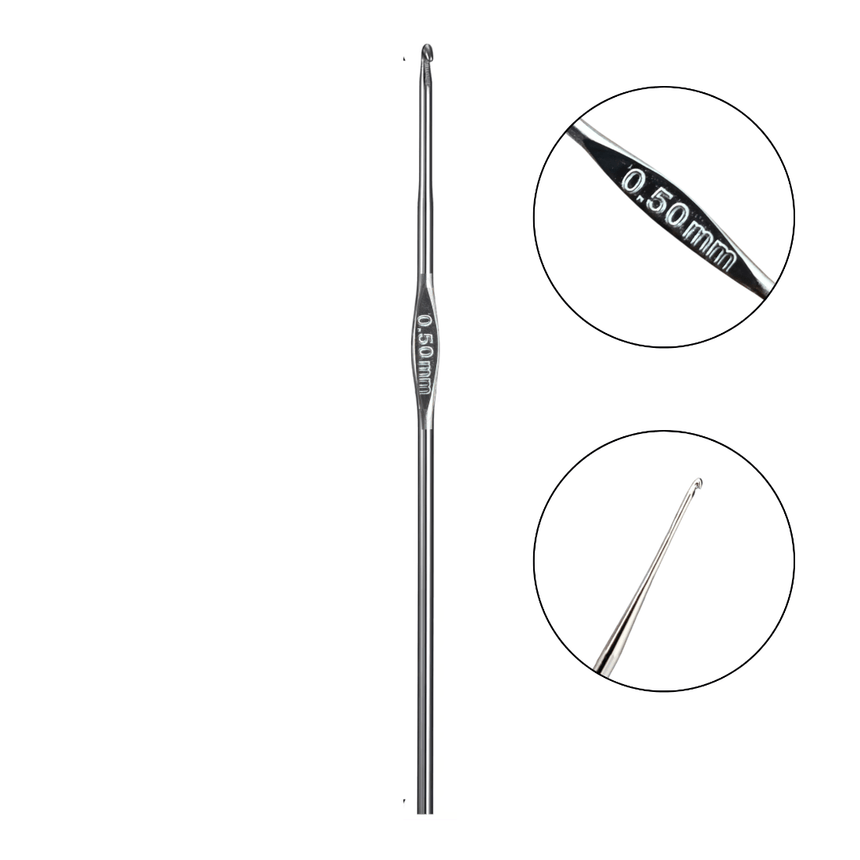 Crochet Steel Hooks For Thread and Wool