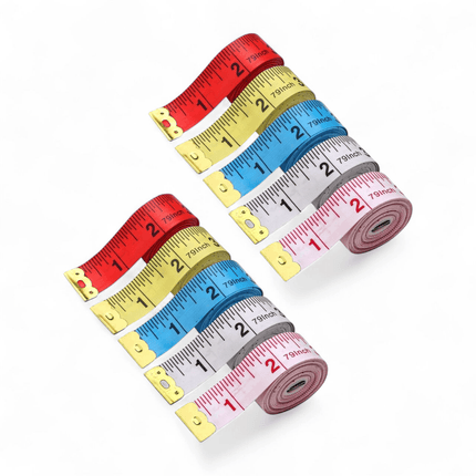 Inch Tape for Measurement (1.5 Meter) – Dual Side Printed PVC Fiberglass, Inch Tape for Tailoring & Body Measurement
