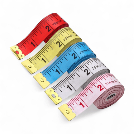 Inch Tape for Measurement (1.5 Meter) – Dual Side Printed PVC Fiberglass, Inch Tape for Tailoring & Body Measurement