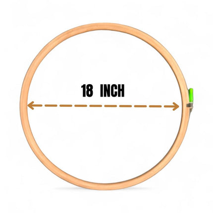 Embroidery Wooden Hoop (3 Ply- Pack of 1)