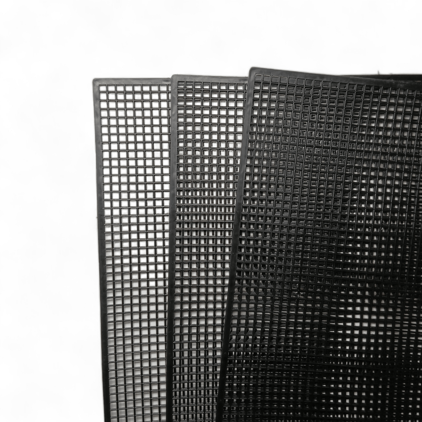 Plastic Canvas Sheets - BLACK & WHITE COMBO