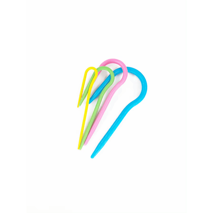 Plastic U-Shaped Cable Stitch Holder(4 Size 4 Pcs Set)