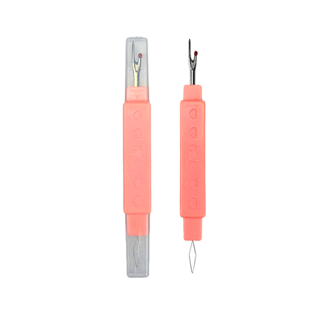 2 in 1 Needle Threader Tool with Seam Ripper – Automatic Needle Thread Inserter for Sewing, Tailoring, Embroidery & Crafts