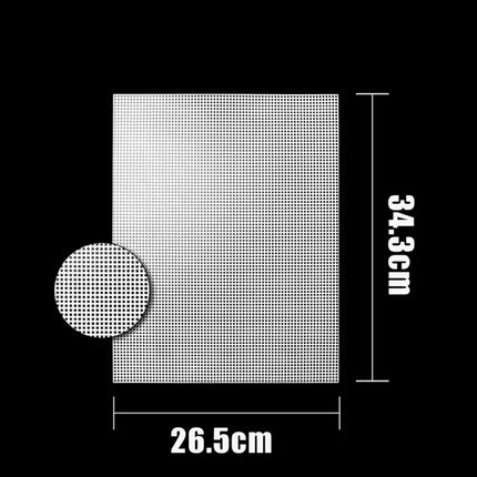Black Plastic Canvas Sheets