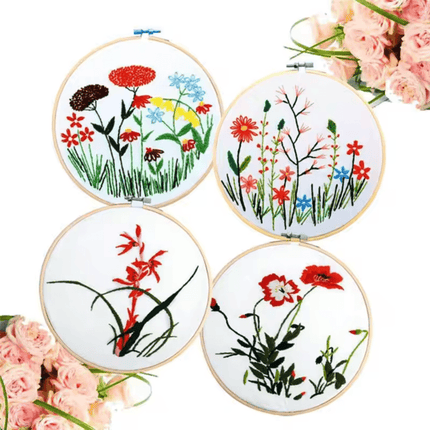 5 Ply Embroidery Wooden Hoop(With Metal Screw)