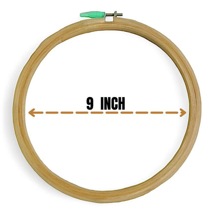 Embroidery Wooden Hoop (3 Ply- Pack of 1)