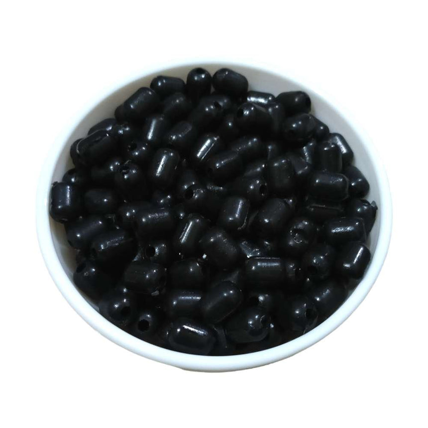 BLACK - Beads for Plastic Wire Baskets
