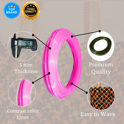 Baby Pink - Disco Wire for Basket Making