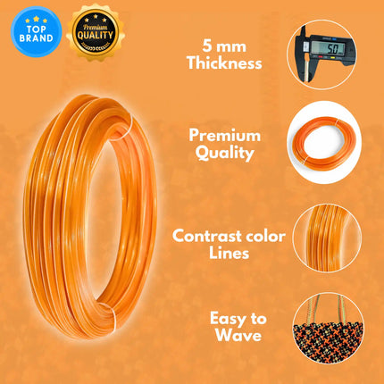 Metallic Gold - Disco Wire for Basket Making