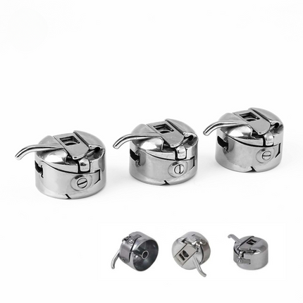 Premium Steel Bobbin Case for Domestic & Industrial Machines – Fits Singer/Usha/Brother/Vidya – Trusted Tailoring Quality
