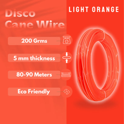 Bhagava/Kavi - Disco Wire for Basket Making