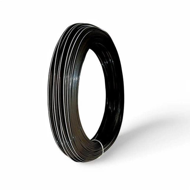 Black - Disco Wire for Basket Making