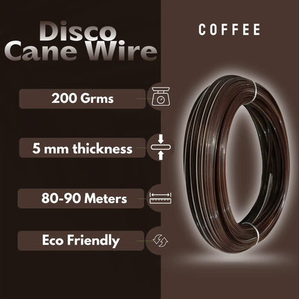 Coffee - Disco Wire for Basket Making