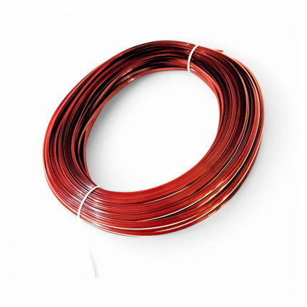 Maroon - Disco Wire for Basket Making