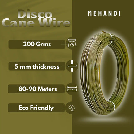 Mehandi - Disco Wire for Basket Making