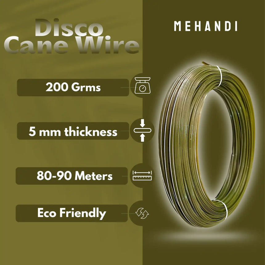 Mehandi - Disco Wire for Basket Making