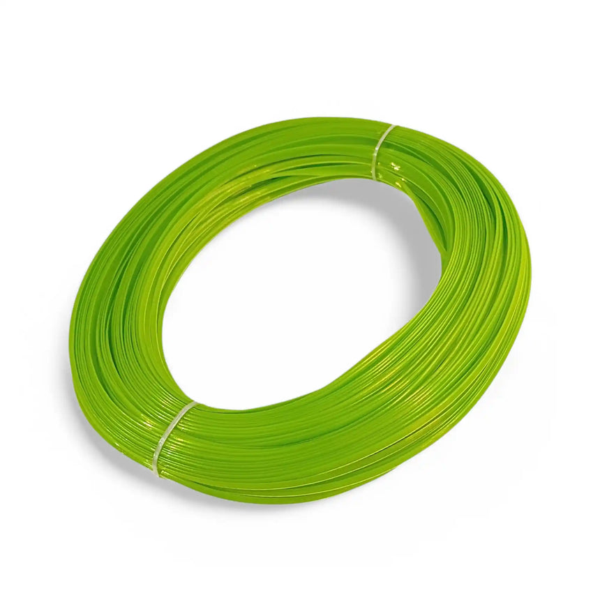 New Parrot Green - Disco Wire for Basket Making