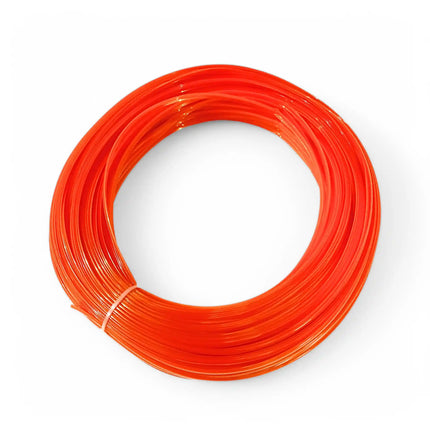 Dark Orange - Disco Wire for Basket Making