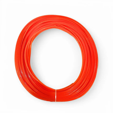 Dark Orange - Disco Wire for Basket Making