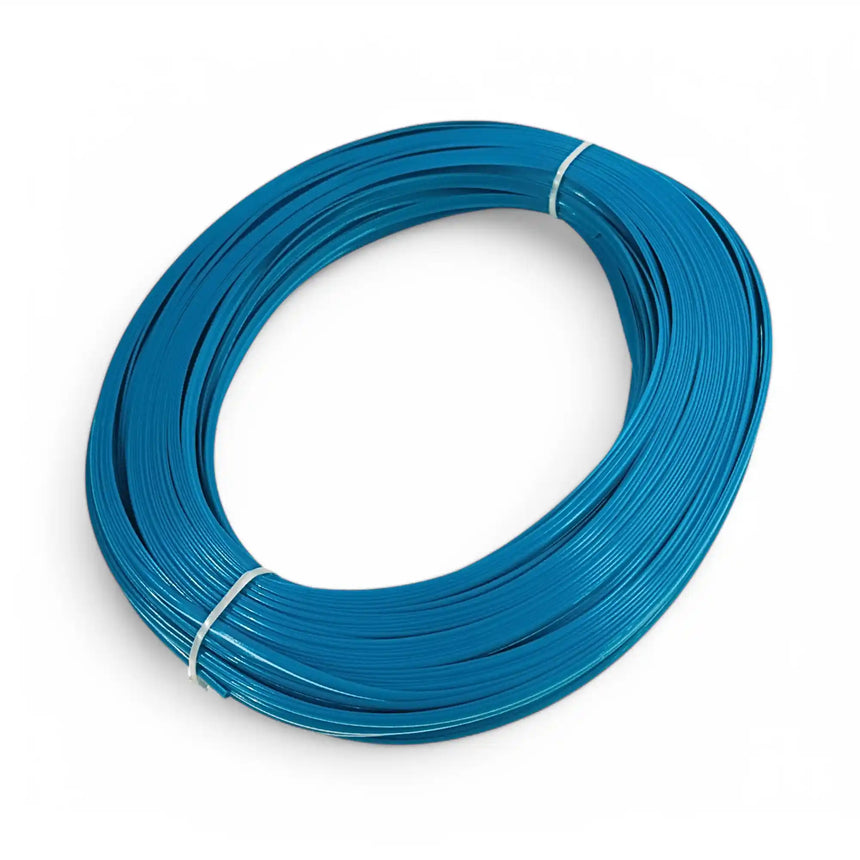 Peacock Blue - Disco Wire for Basket Making