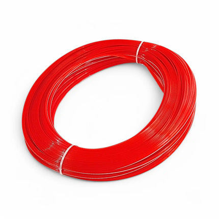 RED - Plastic Wire for Basket Making