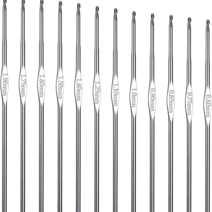 Crochet Steel Hooks For Thread and Wool