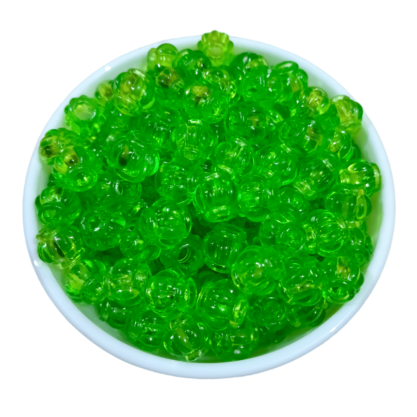 PARROT GREEN - Matka Beads - Nellikai Pasi