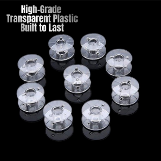 Plastic Bobbins for Domestic Sewing Machine – Compatible with All Standard Models