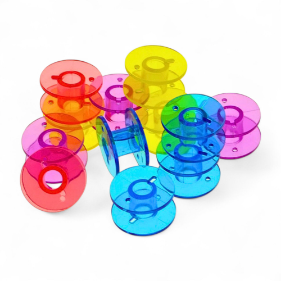 Plastic Bobbins for Domestic Sewing Machine – Compatible with All Standard Models