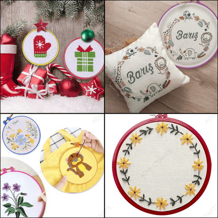 Plastic Embroidery Frames
