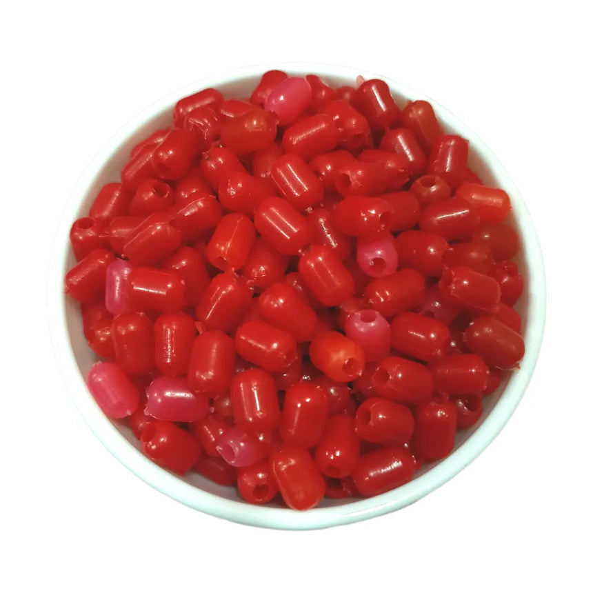 RED - Beads for Plastic Wire Baskets