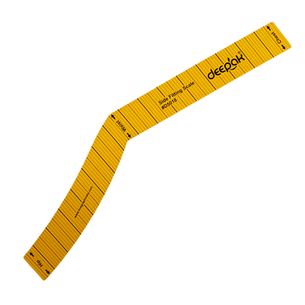 Side Fitting Scale Tailoring Ruler for Waist Hip Chest Measurements | Sewing Body Measurement Scale for Blouse Fitting, Dress Designing & Pattern Making Drafting Tool