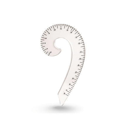 French Curve Ruler Tailoring Scale | Armhole Curve Ruler for Neckline, Sleeve, Blouse & Garment Drafting | Sewing French Curve Tailoring Tool for Pattern Making