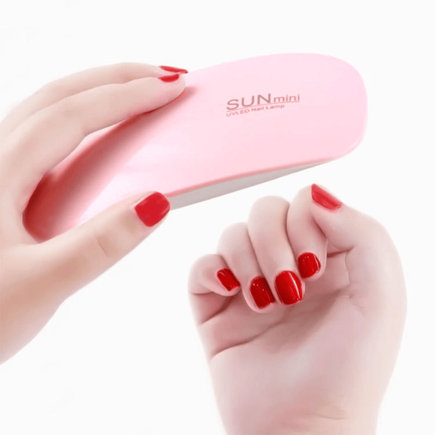Sun Mini UV LED Nail Lamp – Compact, Portable UV Lamp for Nail Art, Gel Polish Curing, and Resin Crafting