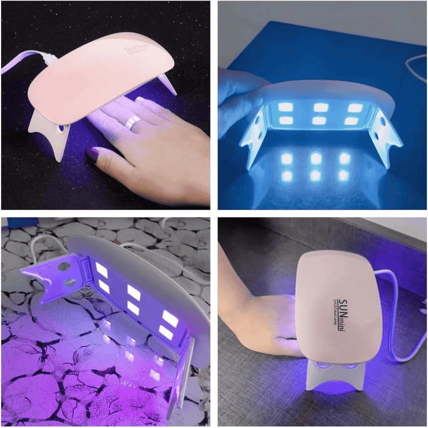 Sun Mini UV LED Nail Lamp – Compact, Portable UV Lamp for Nail Art, Gel Polish Curing, and Resin Crafting