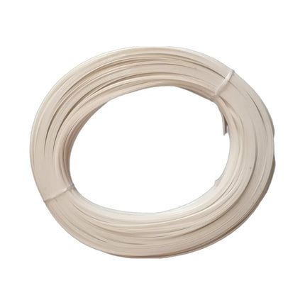 WHITE - Plastic Wire for Basket Making