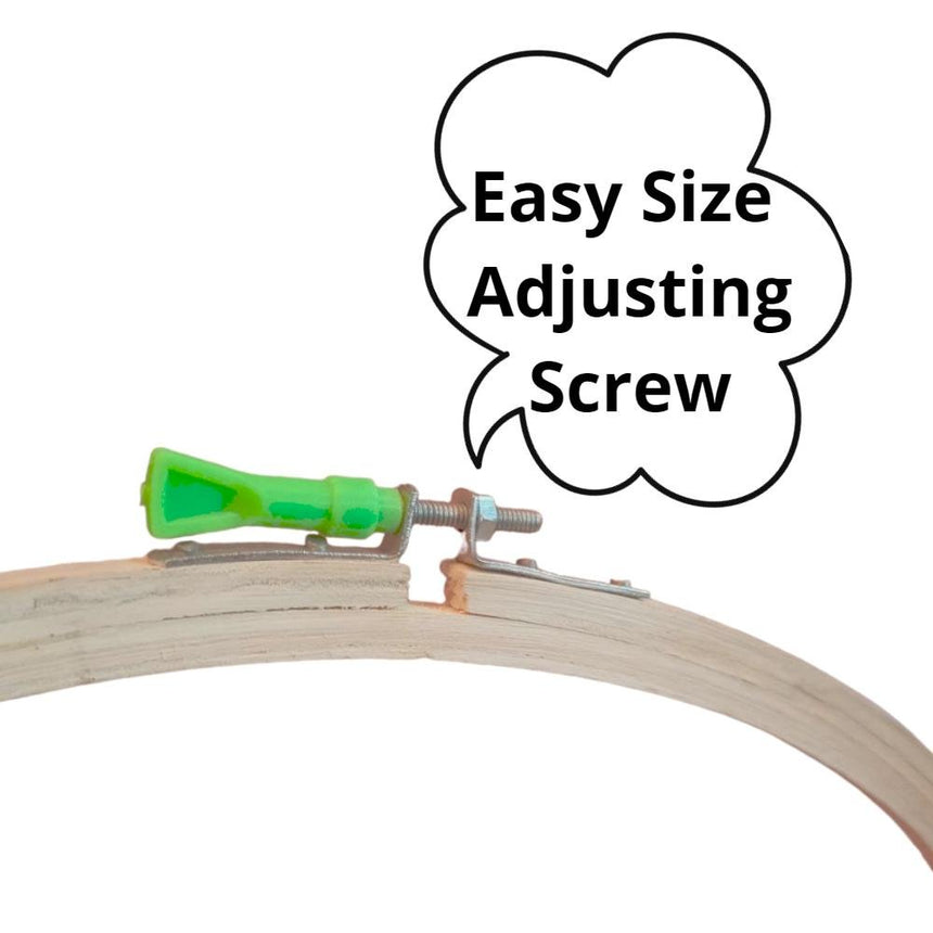 Embroidery Wooden Hoop (3 Ply- Pack of 1)