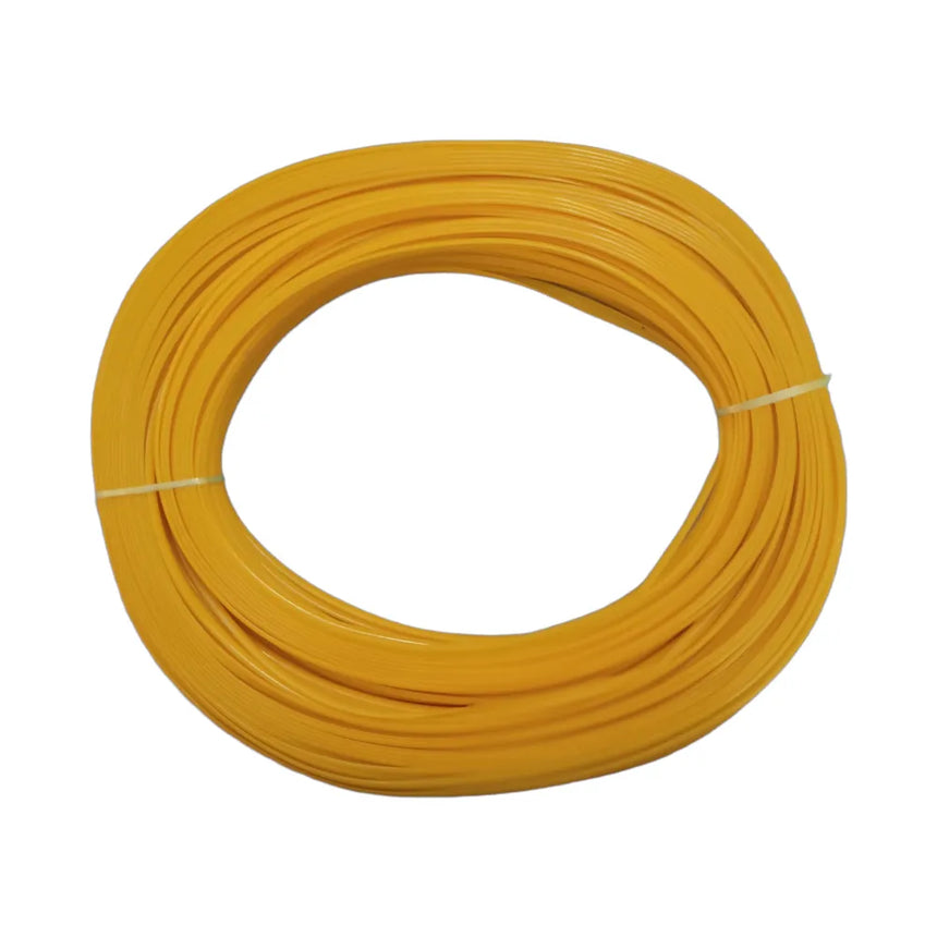 YELLOW - Plastic Wire for Basket Making