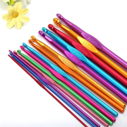 Aluminum Multicolor Crochet Hooks Needle