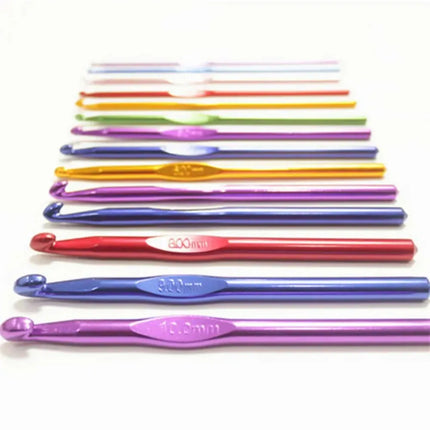 Aluminum Multicolor Crochet Hooks Needle