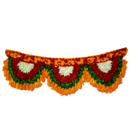 Handi Craft Handmade Colour Woolen Door Hanging Toran/Bandarwal