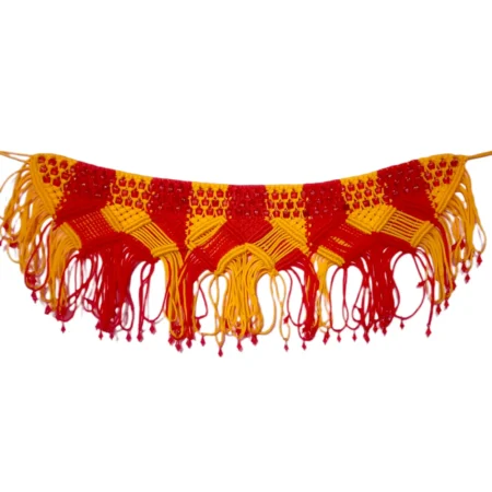 Handi Craft Handmade Colour MACRAME Door Hanging Toran/Bandarwal