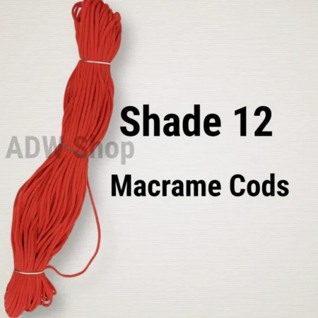 Macrame Cord - RED