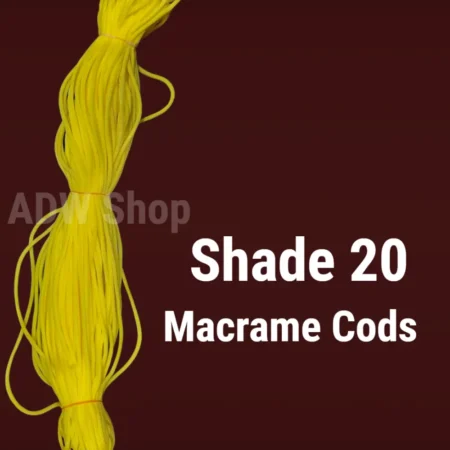 Macrame Cord - LEMON YELLOW
