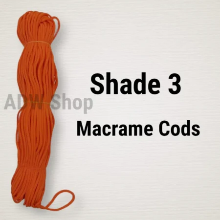 Macrame Cord - Dark Orange