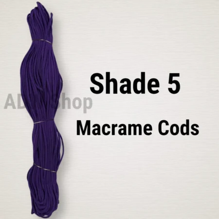 Macrame Cord - DARK PURPLE