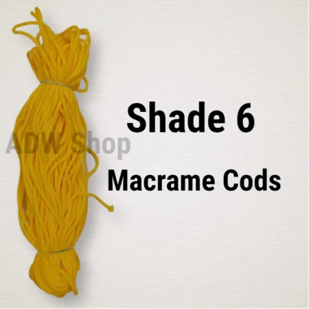 Macrame Cord - YELLOW
