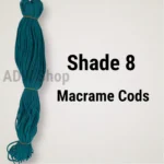Macrame Cord - PEACOCK GREEN