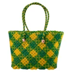 Decorative plastic wire basket for adding elegance to your decor.